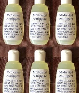 6 medicated astringent new