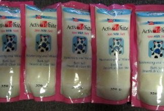 5 Active white Spa Milk Salt new