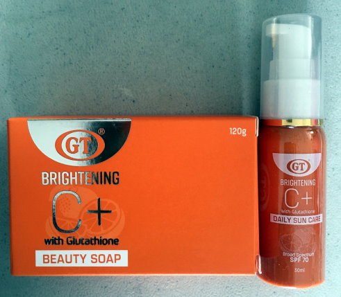 GT Brightening C+ Glutathione Daily Sun Care Broad Spectrum SPF 70 & Soap  Set – Joodleshop