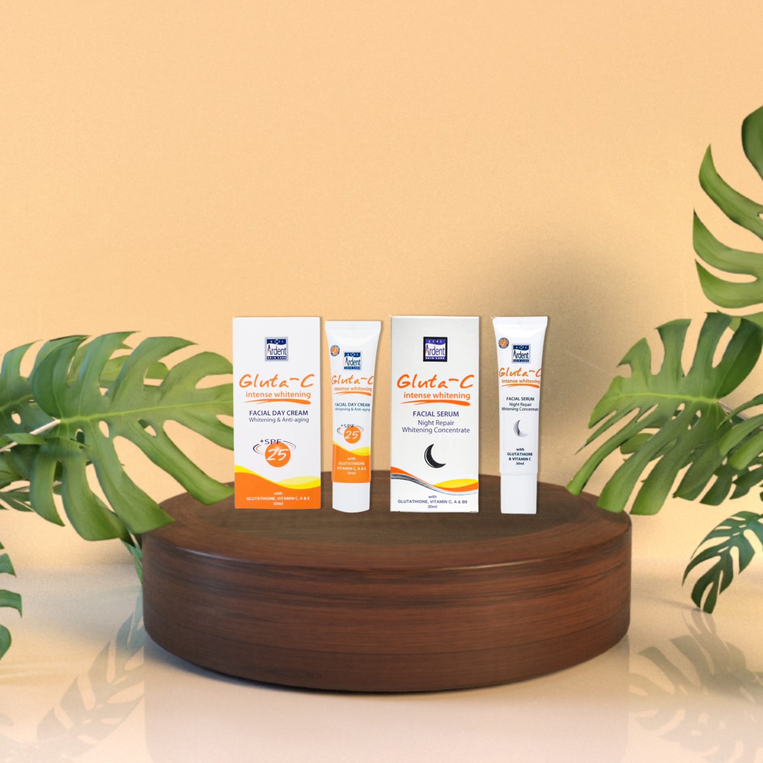 24 items in ALL – 12 pcs Gluta C Night Serum and 12 pcs Gluta C Day Cream 24 items in ALL – 12 pcs Gluta C Night Serum and 12 pcs Gluta C Day Cream