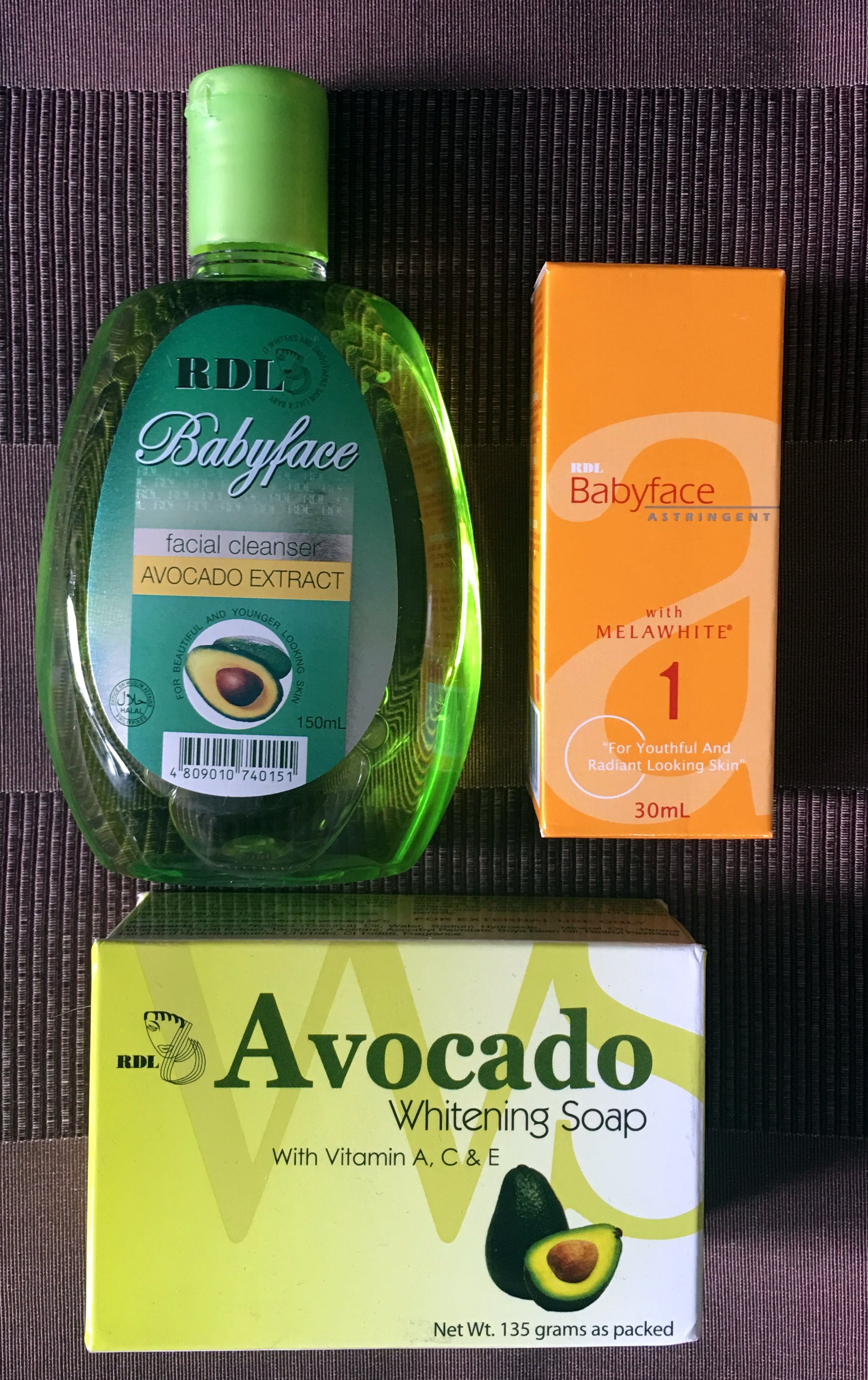 baby face cleanser avocado extract