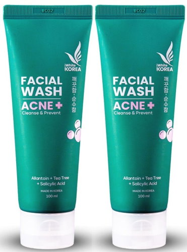 iwhite face wash acne