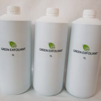 green exfoliant oil