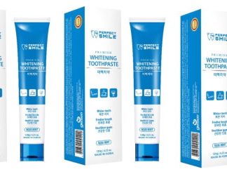 perfect smile whitening toothpaste