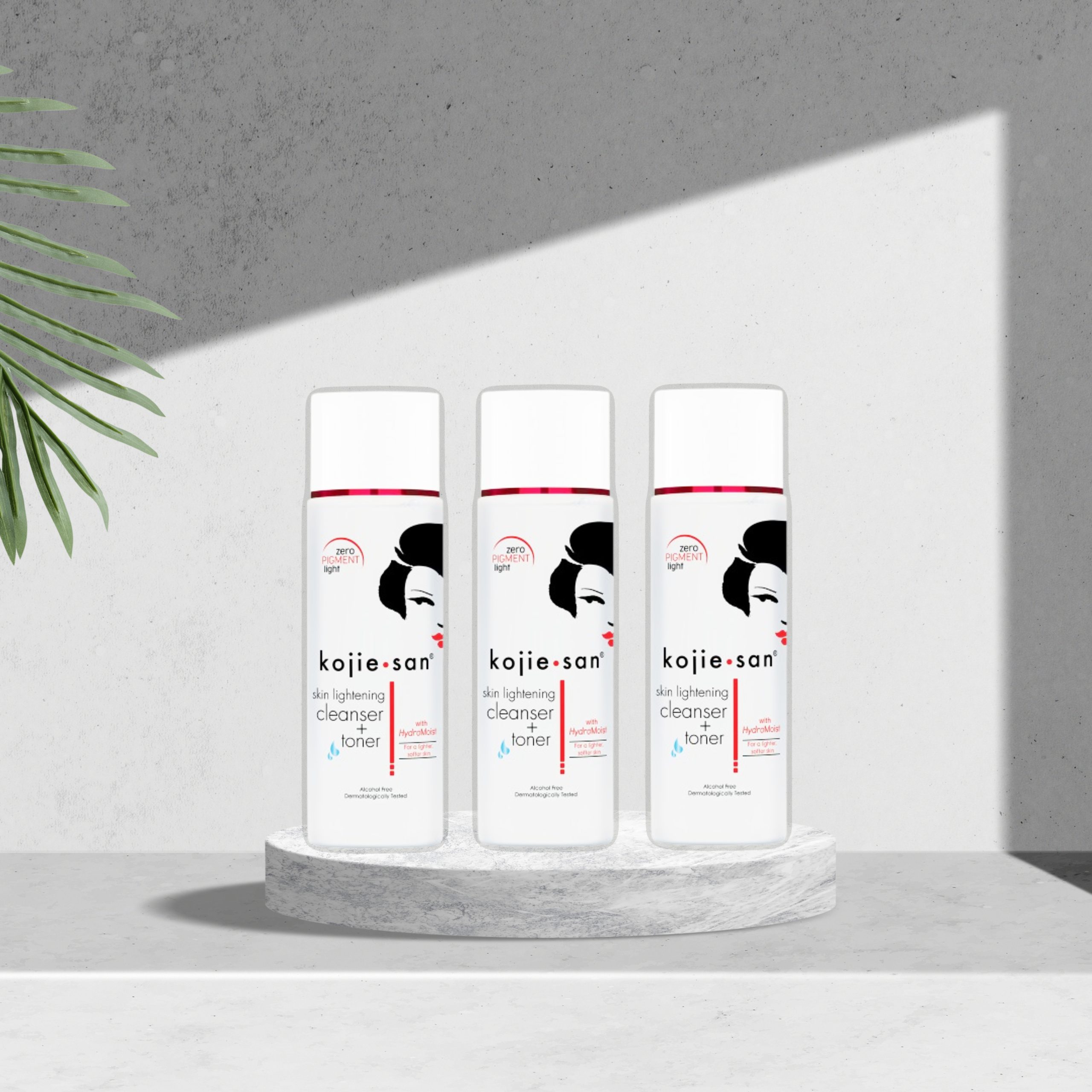 3 Kojie San Skin Lightening Cleanser + Toner Dual Action Alcohol Free 100ml each 3 Kojie San Skin Lightening Cleanser + Toner Dual Action Alcohol Free 100ml each