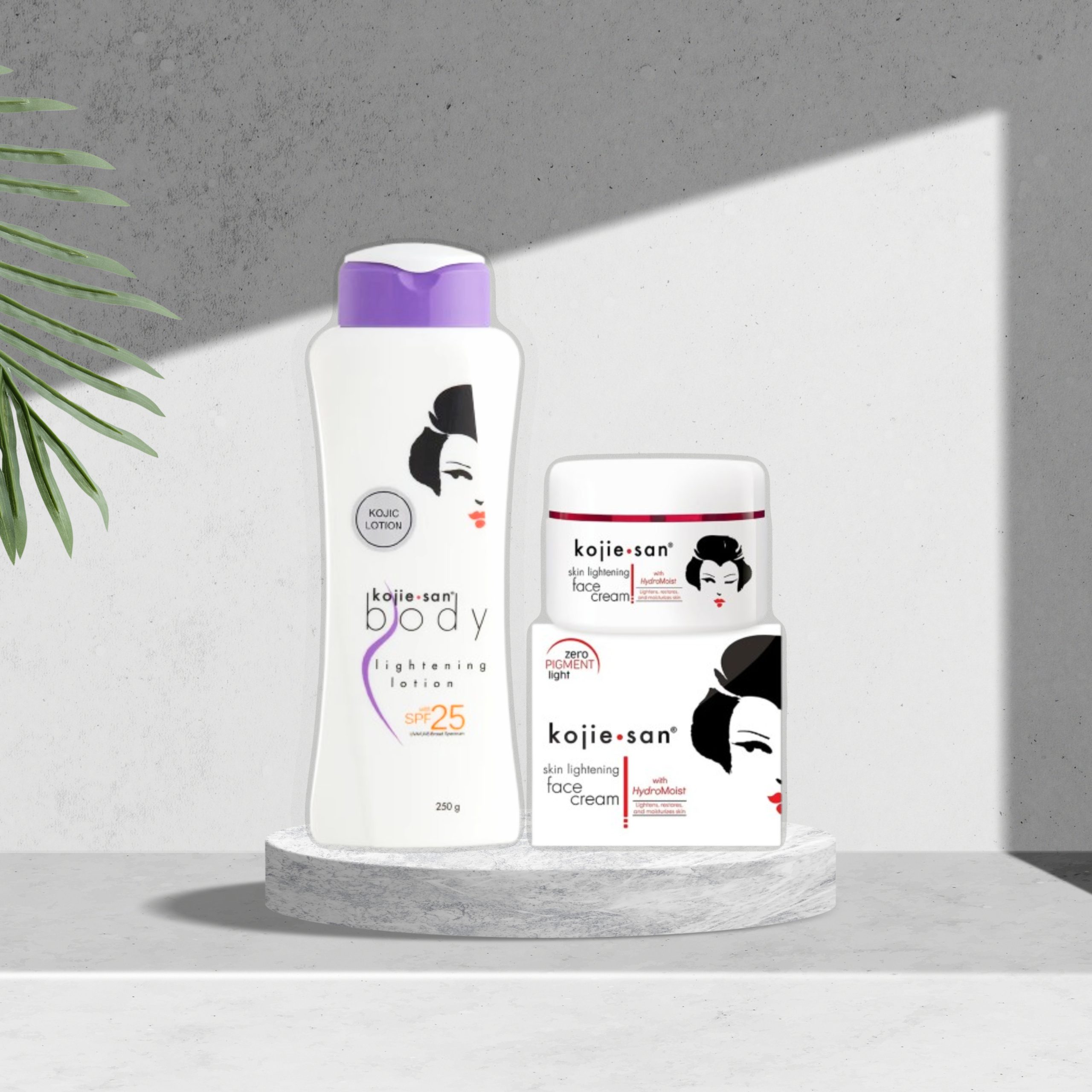 4 pcs Kojie San Kojic Acid LOTION and Kojic Acid CREAM Set