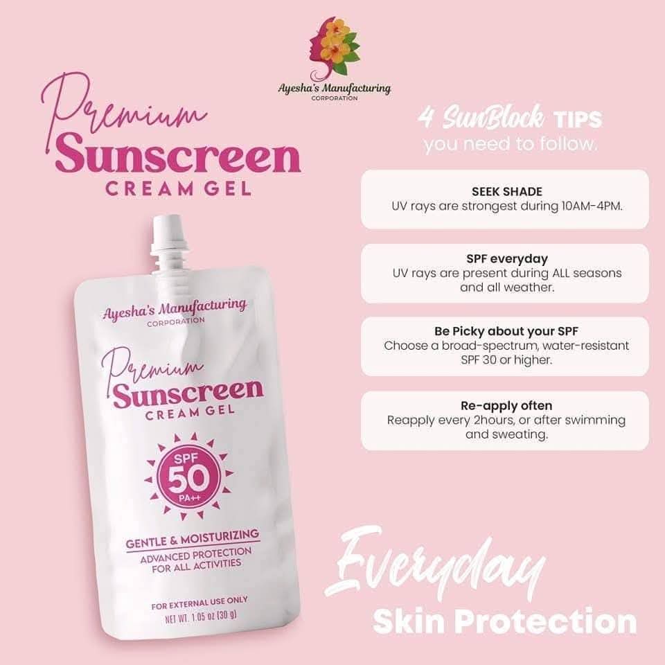 Ayesha Sunblock for Face